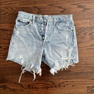 Agolde high waisted shorts